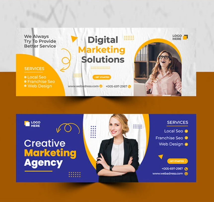 siambd2012's tweet image. ✨ Make your brand stand out with a Professional Facebook Cover Photo Design! 🎨💻
First impressions matter — let’s make yours bold, clean &amp;amp; creative. 🚀
#FacebookCoverDesign #GraphicDesign #Branding #CreativeDesign #DesignService