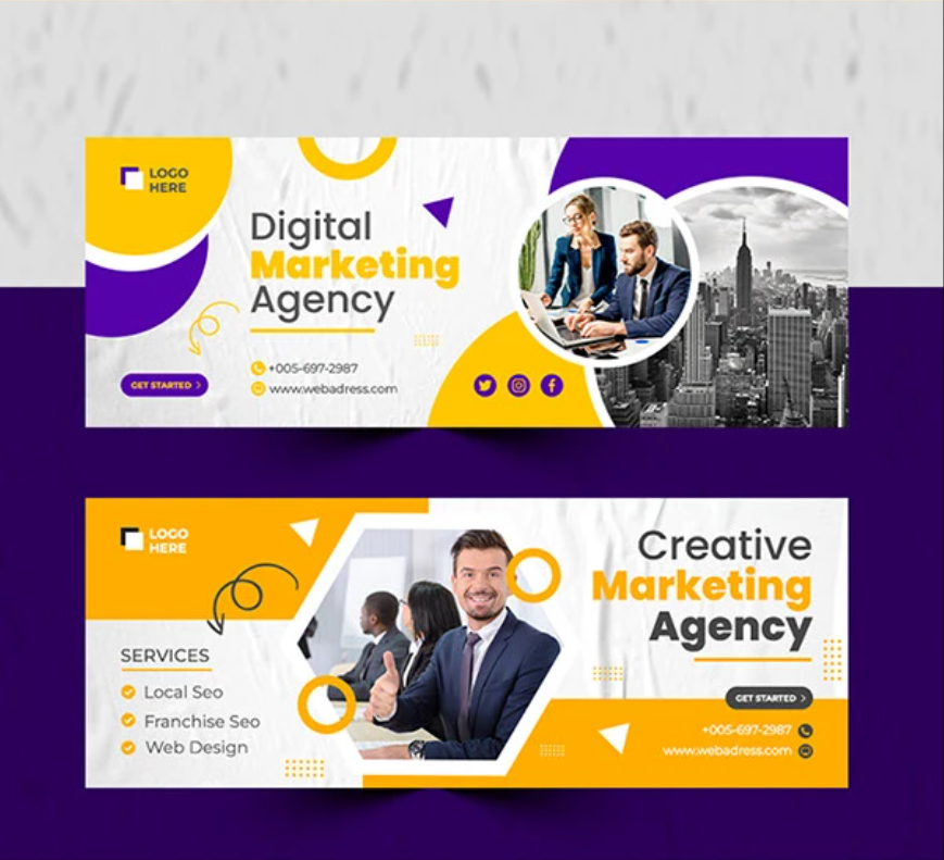 siambd2012's tweet image. ✨ Make your brand stand out with a Professional Facebook Cover Photo Design! 🎨💻
First impressions matter — let’s make yours bold, clean &amp;amp; creative. 🚀
#FacebookCoverDesign #GraphicDesign #Branding #CreativeDesign #DesignService