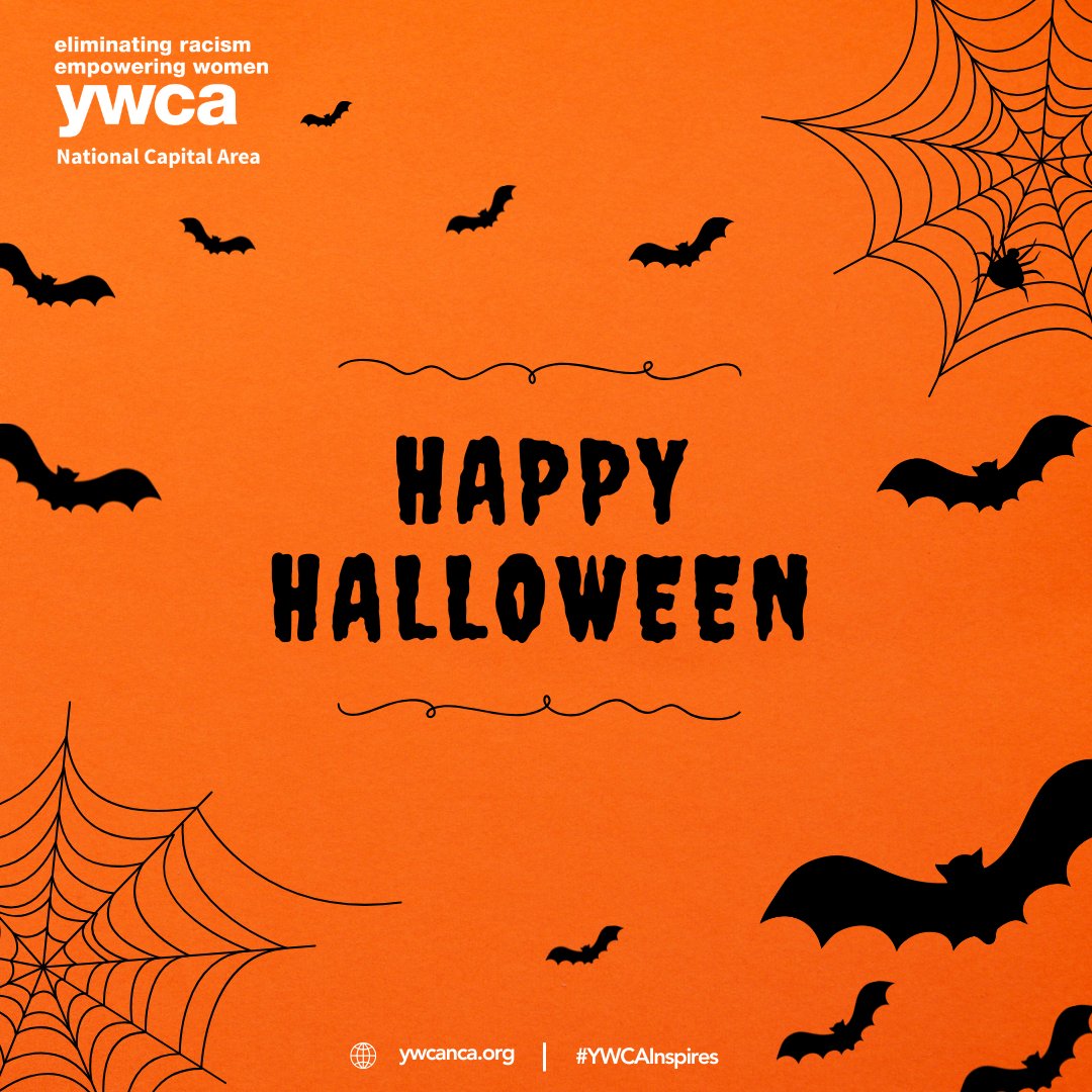 Happy Halloween from YWCA National Capital Area! 🧡