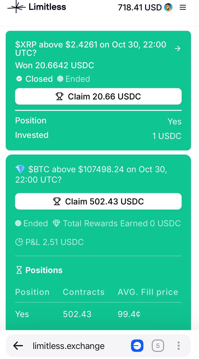 0x500k's tweet image. gLimitless 

Stop betting with hope. Start playing with vision. 👁️

Most chase wins. You create them. That's the @trylimitless difference.

Q: What's the one vision that changed your prediction market strategy forever? 👇

#Limitless 
#Base