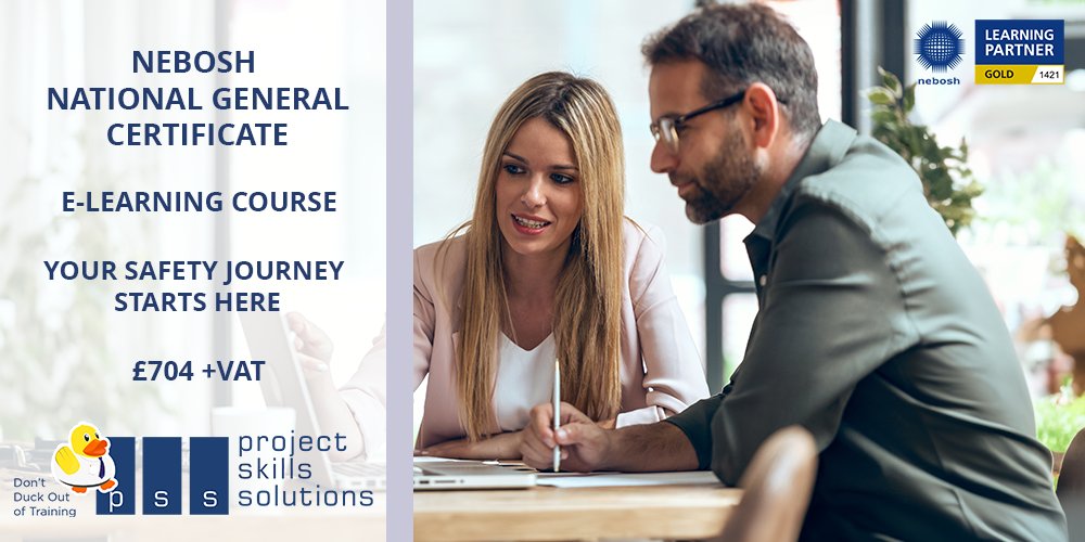 PSS_Training's tweet image. 🚀 Start your NEBOSH National General Certificate eLearning course today! For Managers & Supervisors. Learn hazard identification and control techniques. Only £704+VAT. Begin now. bit.ly/3JYgUi8 #RemoteTraining #ManagerDevelopment