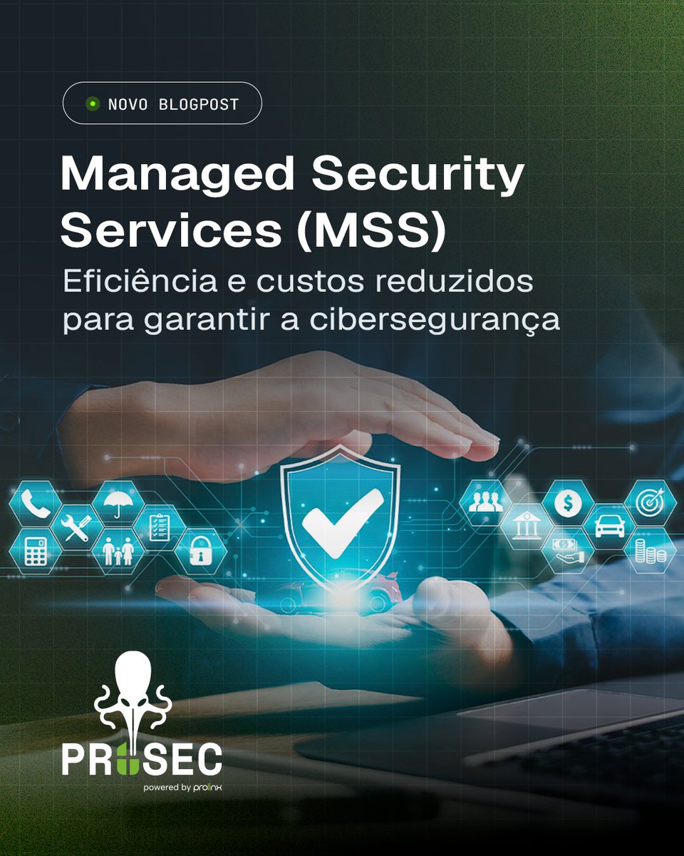 prosecbrz's tweet image. Os Managed Security Services (MSS) da ProSec garantem monitoramento 24/7, resposta rápida e custos otimizados.

O Blue Team defende, o Red Team testa vulnerabilidades — juntos, elevam o nível de cibersegurança da sua empresa. 🔒

#ProSec #SecurityFirst #MSS
