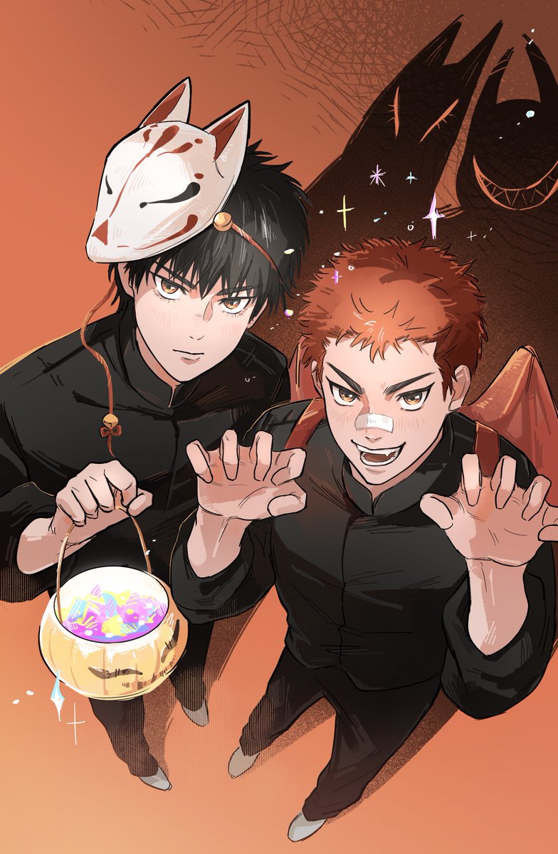 🦊🌸Trick or treat？🎃