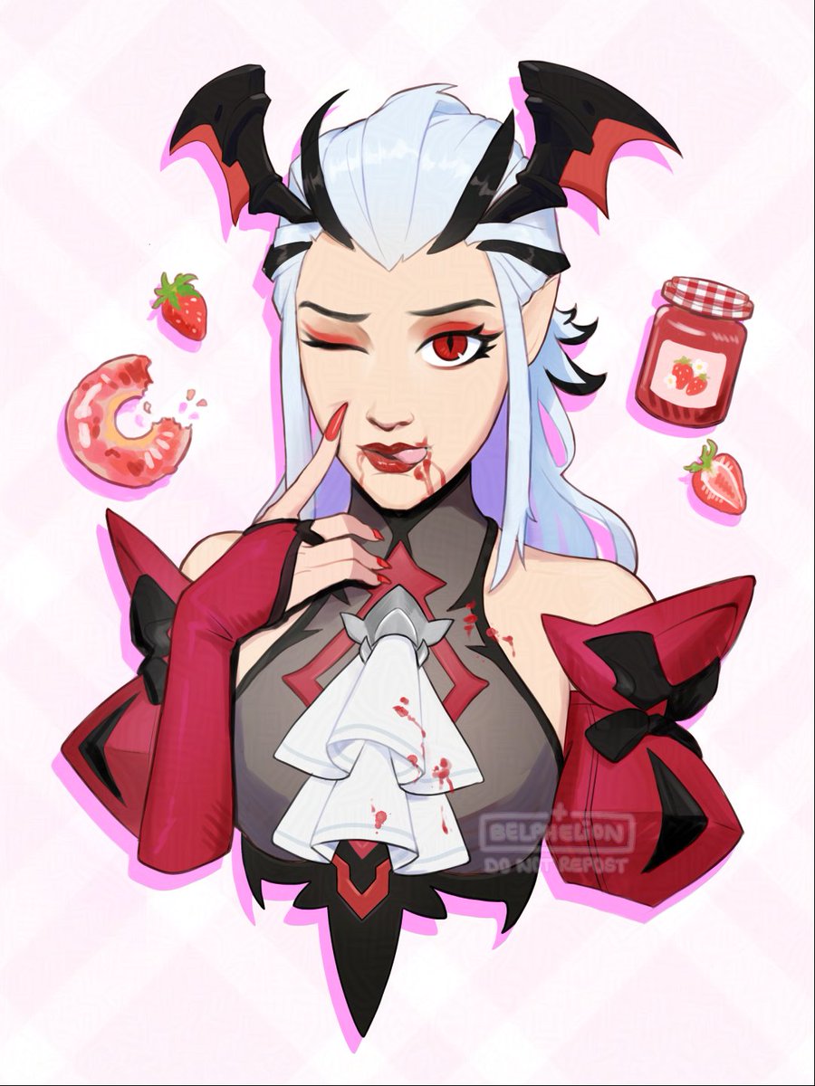 happy halloween🍓🍩~ #overwatch2 #kiriko