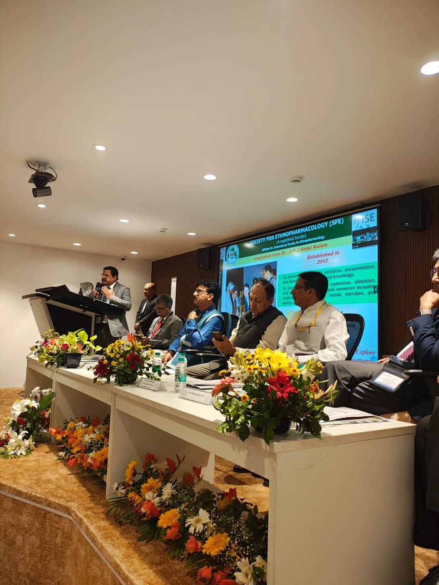 #iConnect2025  @ Jamia Hamdard University united policymakers, scientists &amp; industry leaders to discuss Indian Botanicals for Global Markets – Challenges &amp; Opportunities
#SECON2025
<a href="/PulokMukherjee/">Prof. Pulok K Mukherjee</a> <a href="/CCRAS_MoAyush/">CCRAS</a> <a href="/moayush/">Ministry of Ayush</a> <a href="/fssaiindia/">FSSAI</a> 
linkedin.com/posts/society-…