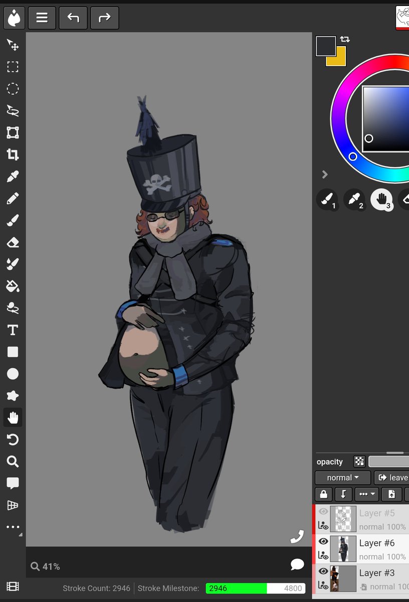 Happy Halloween (My friend helped me make mpreg of another friend)