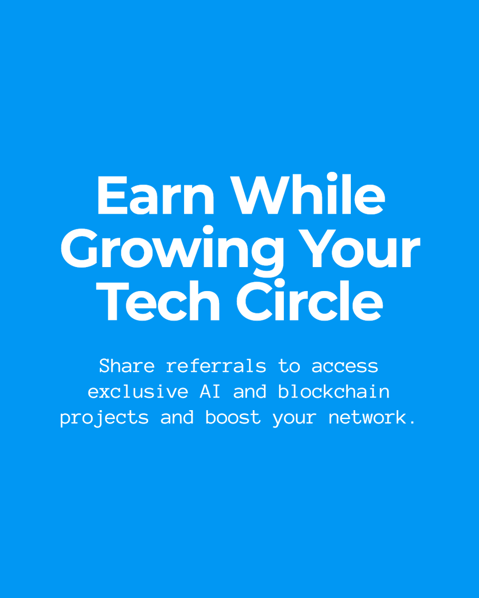Siatoken's tweet photo. Want to grow your tech network smartly? Referral bonuses connect you to exclusive AI and blockchain projects. They reward sharing, give access to new tech, and build your community. Join our  program today and earn while growing together!

#SIAToken #CryptoCommunity #Innovation https://t.co/igPFjMXojc