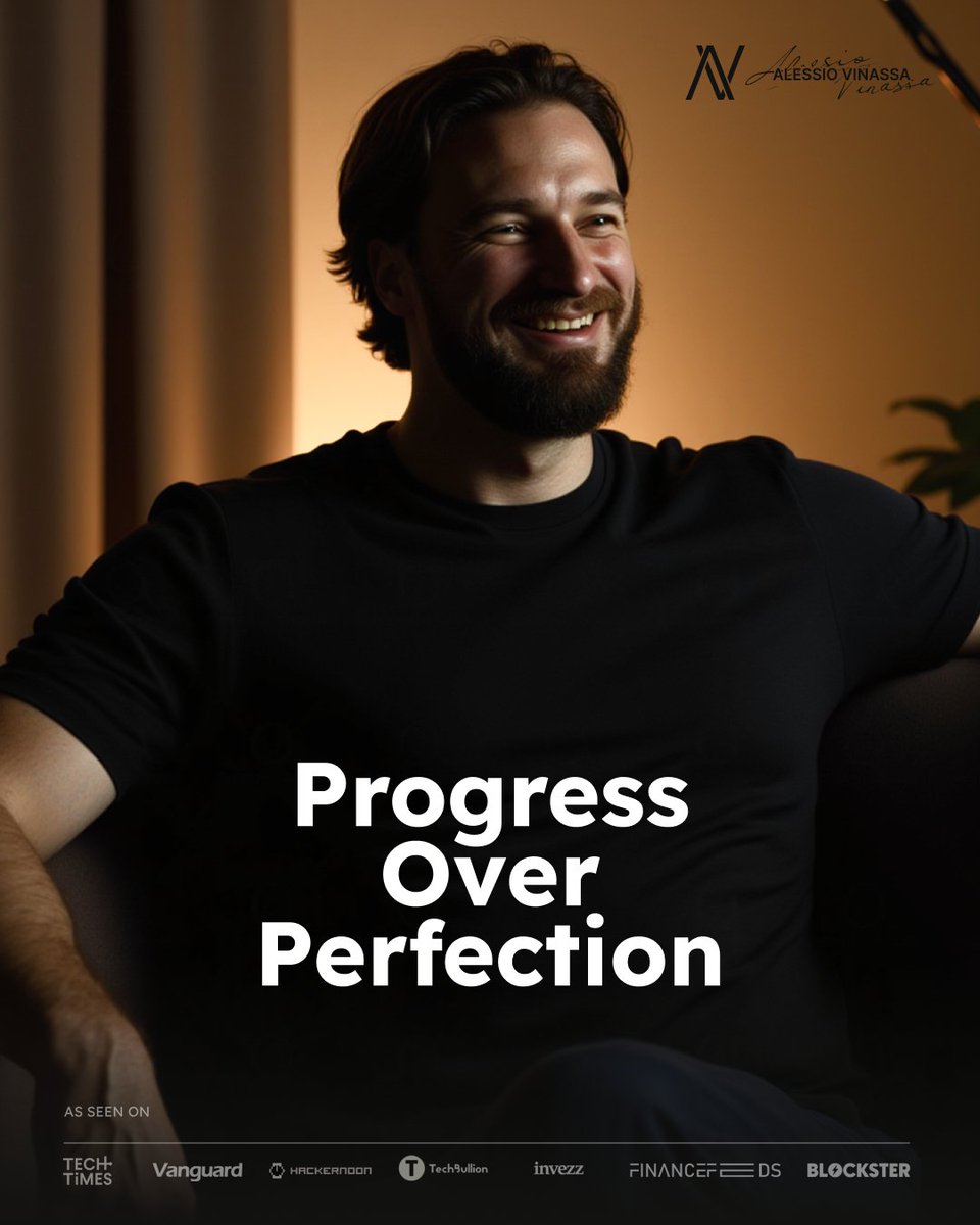 vinassa_alessio's tweet image. Perfection is the enemy of momentum. ✦
Every project I’ve built taught me one truth: speed of execution beats flawless planning.
Because progress compounds. Perfection delays.
🔗 alessiovinassa.io

#ProgressFirst #MomentumMatters #BuildAndLearn