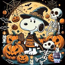 #Snoopy : Hey happy Halloween everyone! 🎃👻 Hope you have a spooktacular time filled with treats, tricks, and plenty of fun! Share your costume pics and favorite Halloween moments with us! 🕷️🦇
 #HappyHalloween #Spooktacular #TrickOrTreat #HalloweenFun