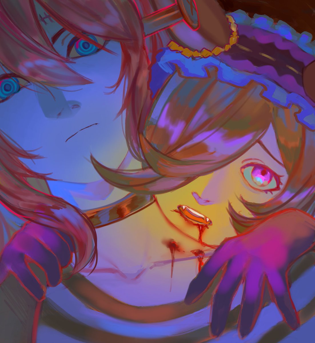 ligmophobia's tweet image. ถูกเธอกัดๆๆคอหอยเลือดสาดกระจาย ถูกเธอดูดๆๆดังจ๊วบเกือบจะตาย

ミホライ MihoRice