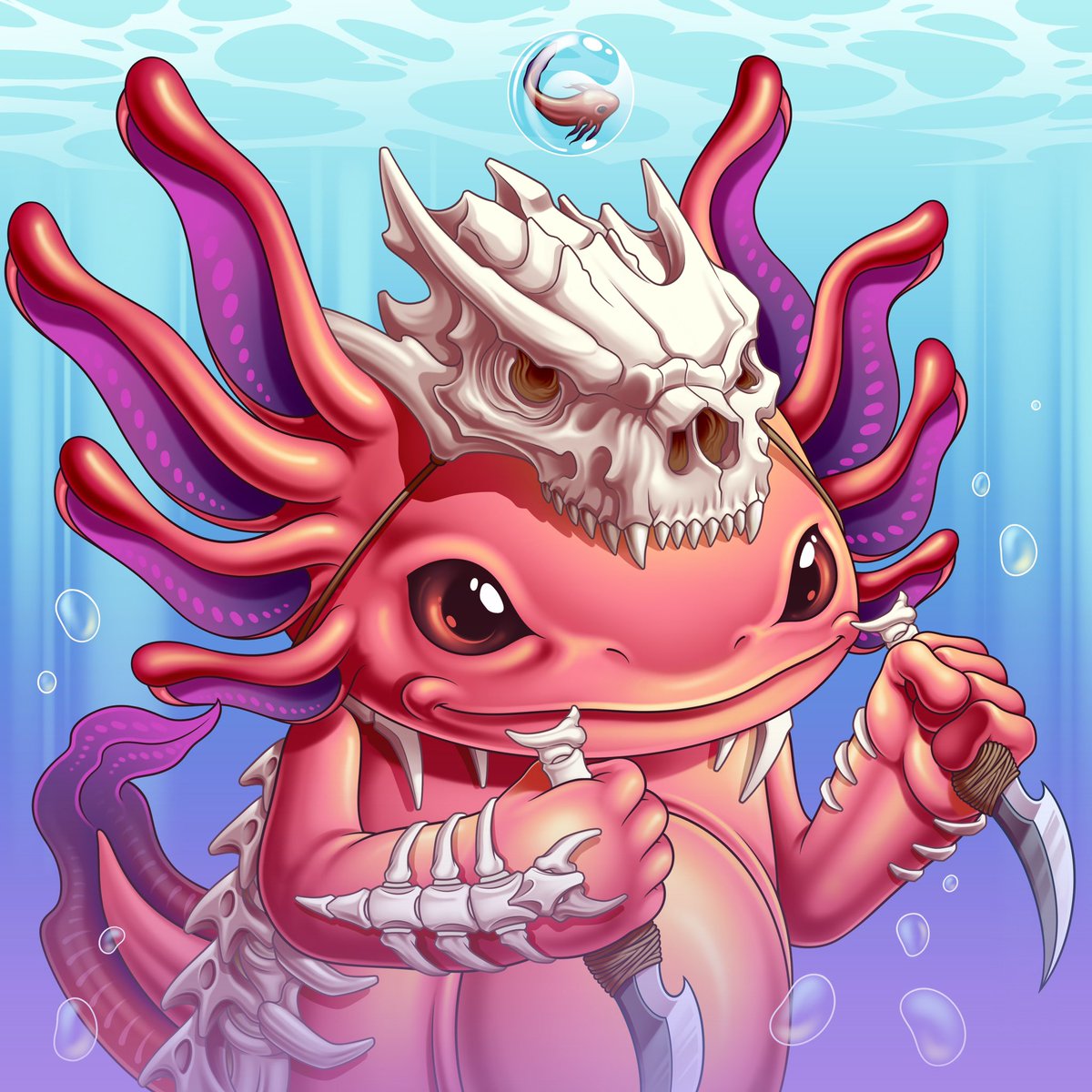 GM AXOLS

Firstly happy mint day and happy Halloween.

Mint will start shortly at 12pm UTC

The GTD / WL mint price 0.05 SOL

The public mint price 0.069 SOL

 Be sure to stay tuned as giveaways will occur across the day.

Once we sell out also one lucky person will be walking