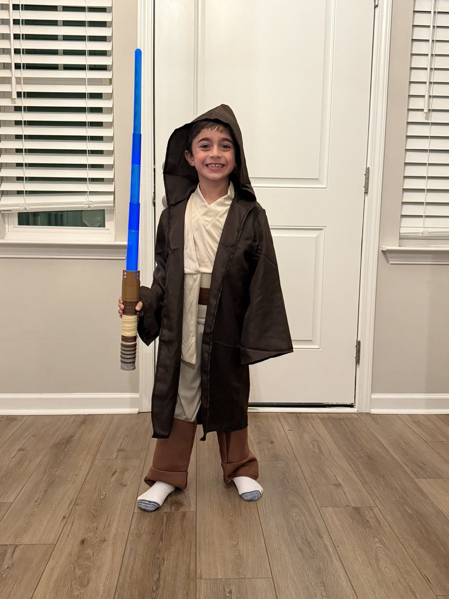 The force is strong with this one 

Happy Halloween 🎃
