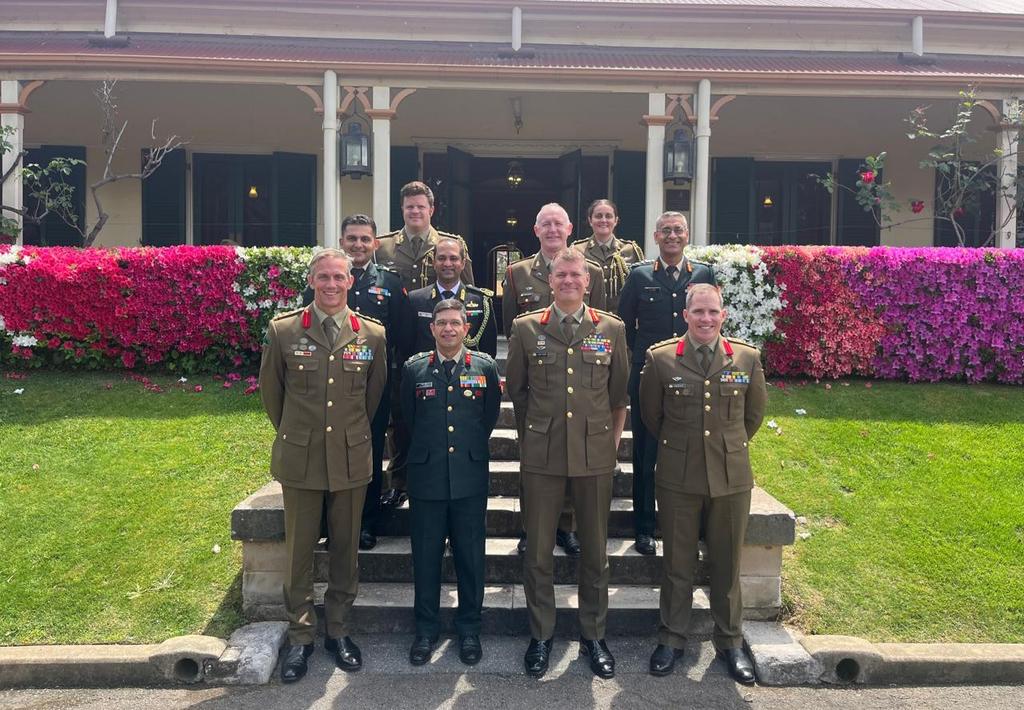 sidhant's tweet image. India-Australia Army-to-Army Staff Talks in Canberra