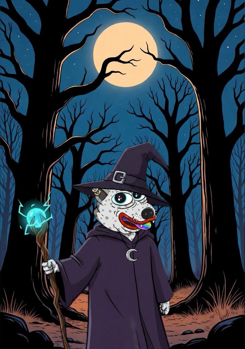 zeuscoineth_'s tweet image. Trick? Treat? $Zeus says both. 🍭🐾 #HowlOween2025 #cc8 zeus.army @zeuscoineth_