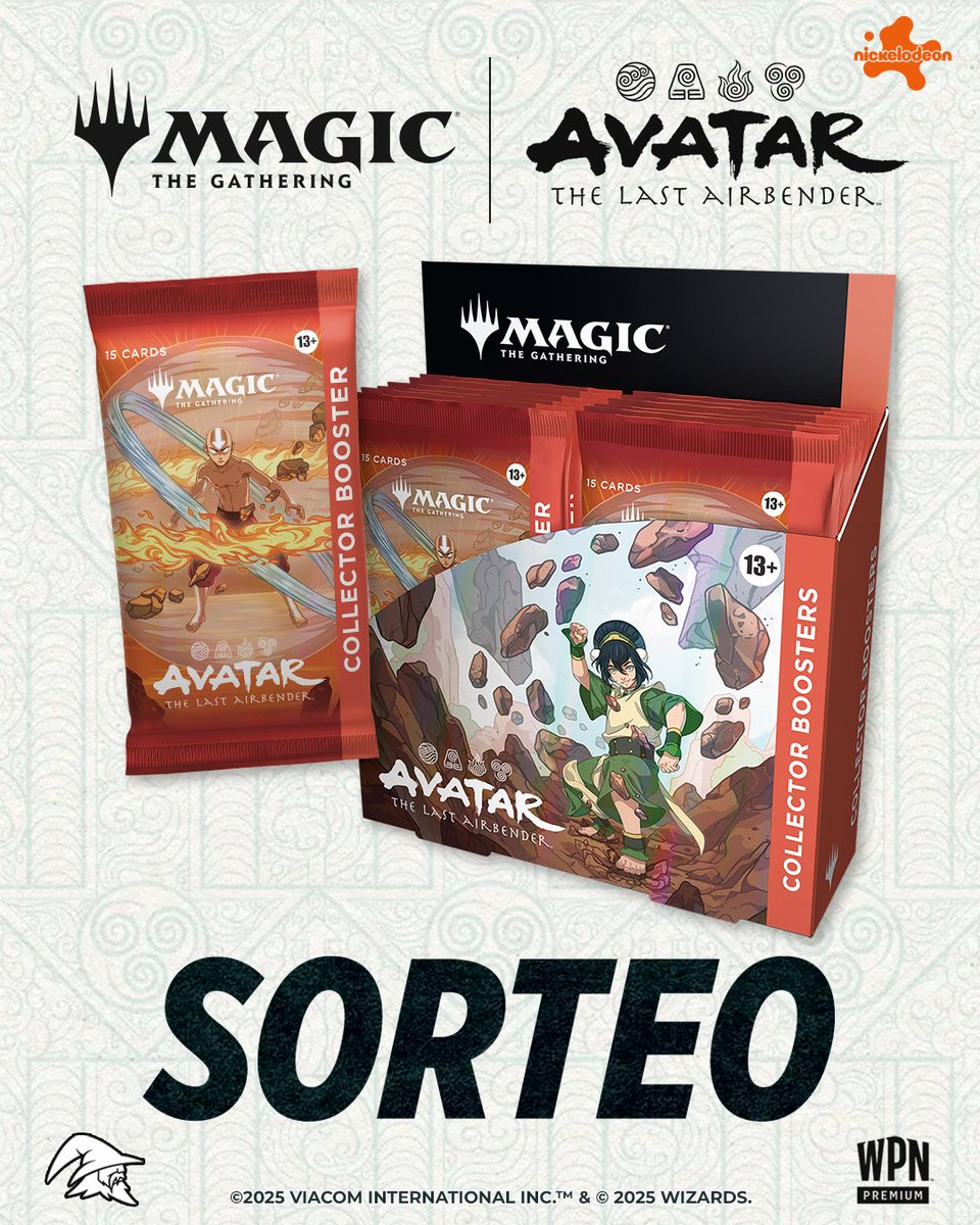 MagicBarcelona_'s tweet image. 🌄 ¡Sorteamos una Caja de Collector de #MTGxAvatar!

¿Serás tú el que se haga con ella? ¡Sigue estos pasos y participa! ⤵️

🔹Síguenos
🔹Haz RT
🔹Etiqueta a 2 amigos

¡Tienes hasta las 10:59h del próximo viernes día 14 de noviembre para participar!