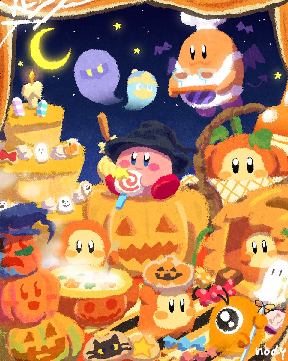ハッピーハロウィン！②🎃🍭👻
#カービィ #kirby #Halloween