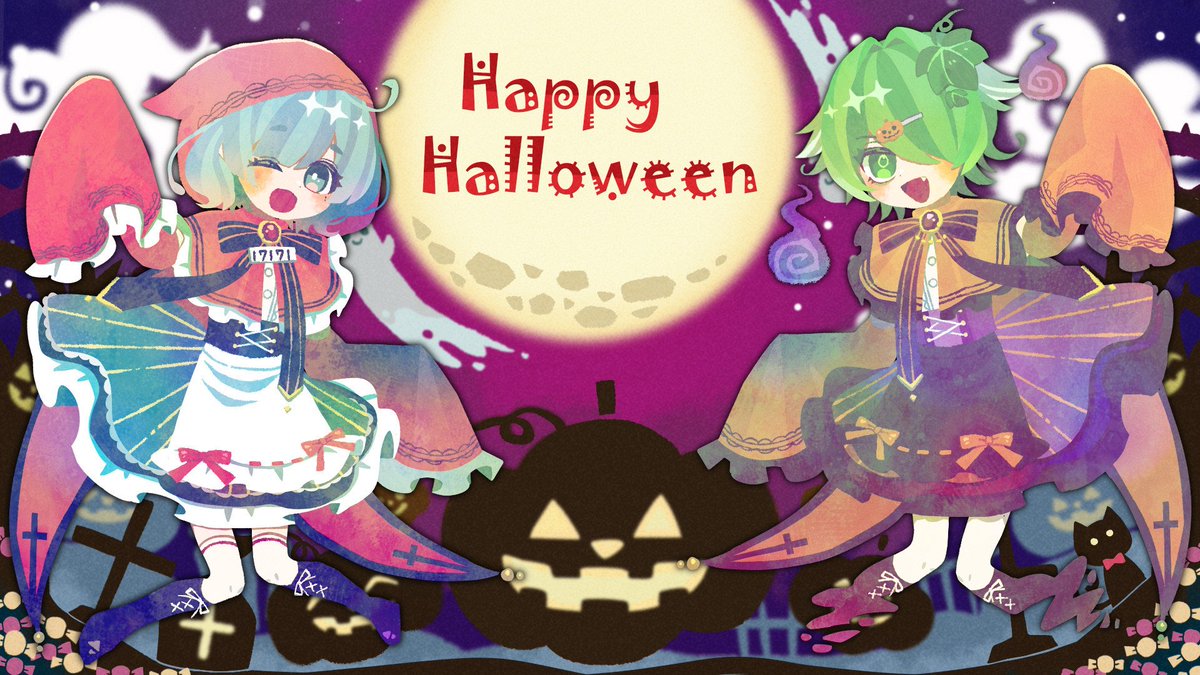 ⠀ ⠀ ⠀ ⠀【コラボ】

⠀ ⠀𝑯𝒂𝒑𝒑𝒚 𝑯𝒂𝒍𝒍𝒐𝒘𝒆𝒆𝒏
⟡.·裟々羅 冥 × おばけのいな⟡.·

⠀ ⠀ ⠀ 歌ってみた🎃

⠀  《 Let's  Trick or Treat 》

🔗URLとクレジットは↓🔗