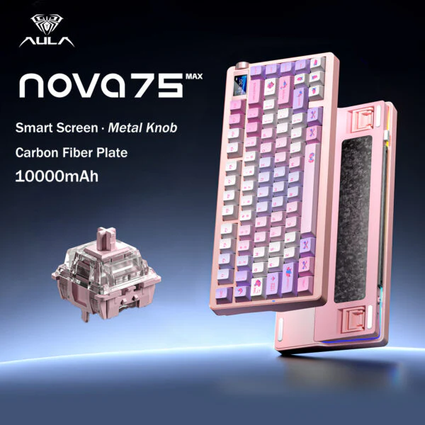 mechkeysStore's tweet image. Your old keyboard called… it wants a retirement party. 

🥳 Meet the AULA Nova75 – 75 keys of pure gaming glory. 

Which color lights your vibe?
mechkeys.com/products/aula-…

#mechkeys #mechanicalkeyboard #keyboard #gamingkeyboard