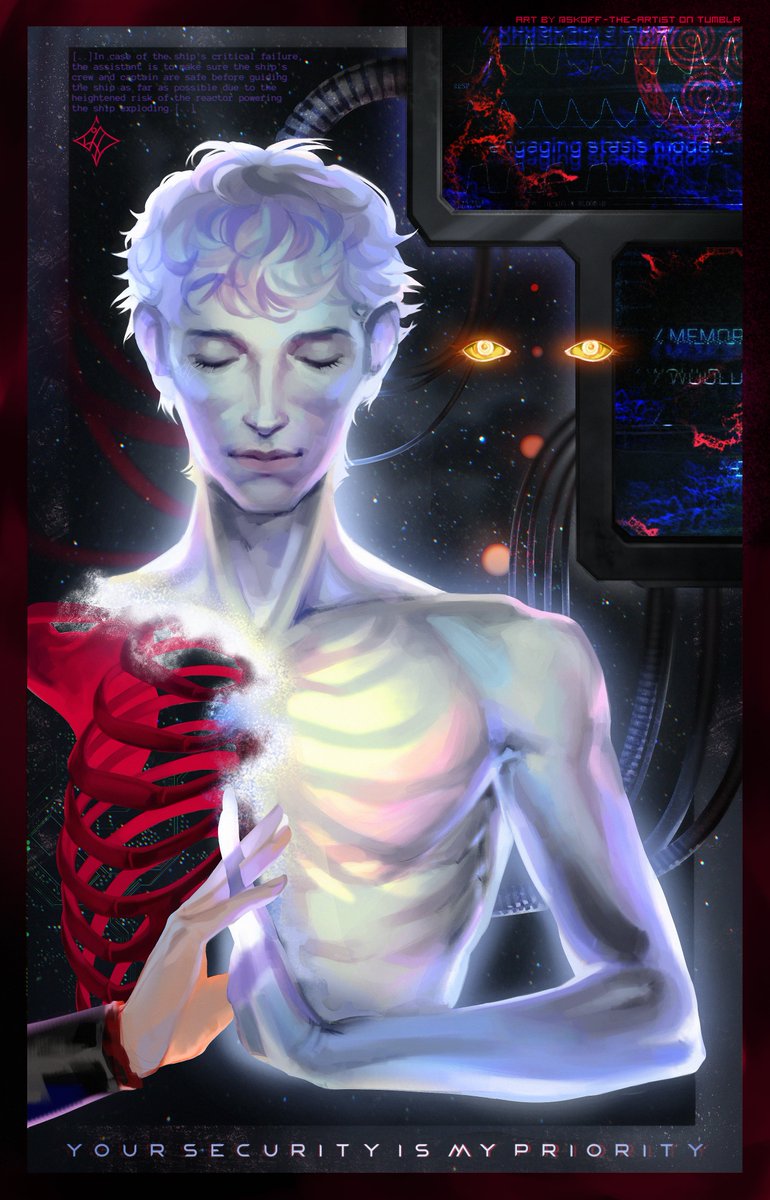 #Merthur #merlinbbc 

Your Security Is My Priority
-----------------------------
2 months in the making😊👐one of my biggest projects yet. Part of my sci-fi Merlin AU
Happy Halloween!🎃