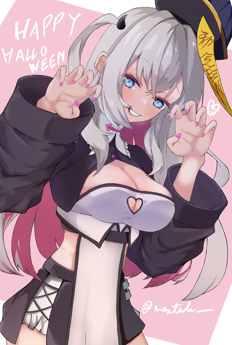 「ハッピーハロウィン!! #ユイアート」|つなのイラスト
