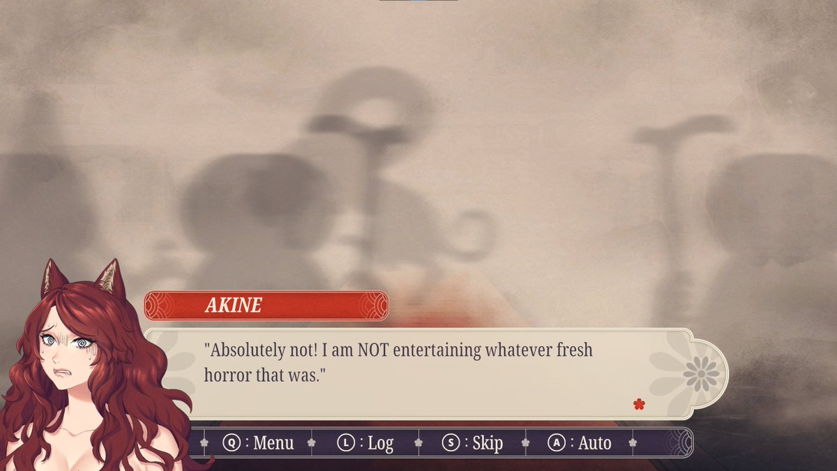 mushroomallow's tweet image. The scary element in Ookami Okami.... Exorcising ghosts! 👻  

If full-on horror isn’t your thing but you love #isekai #otome with a sprinkle of spooky, this is the perfect demo to play today🎃  

🎮store.steampowered.com/app/3703750/Oo…

🎃Happy Halloween!🎃