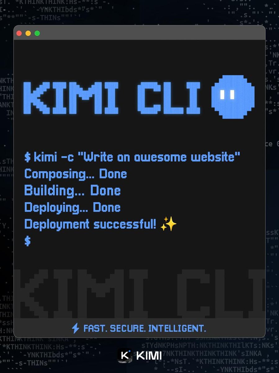 Kimi CLI terminal