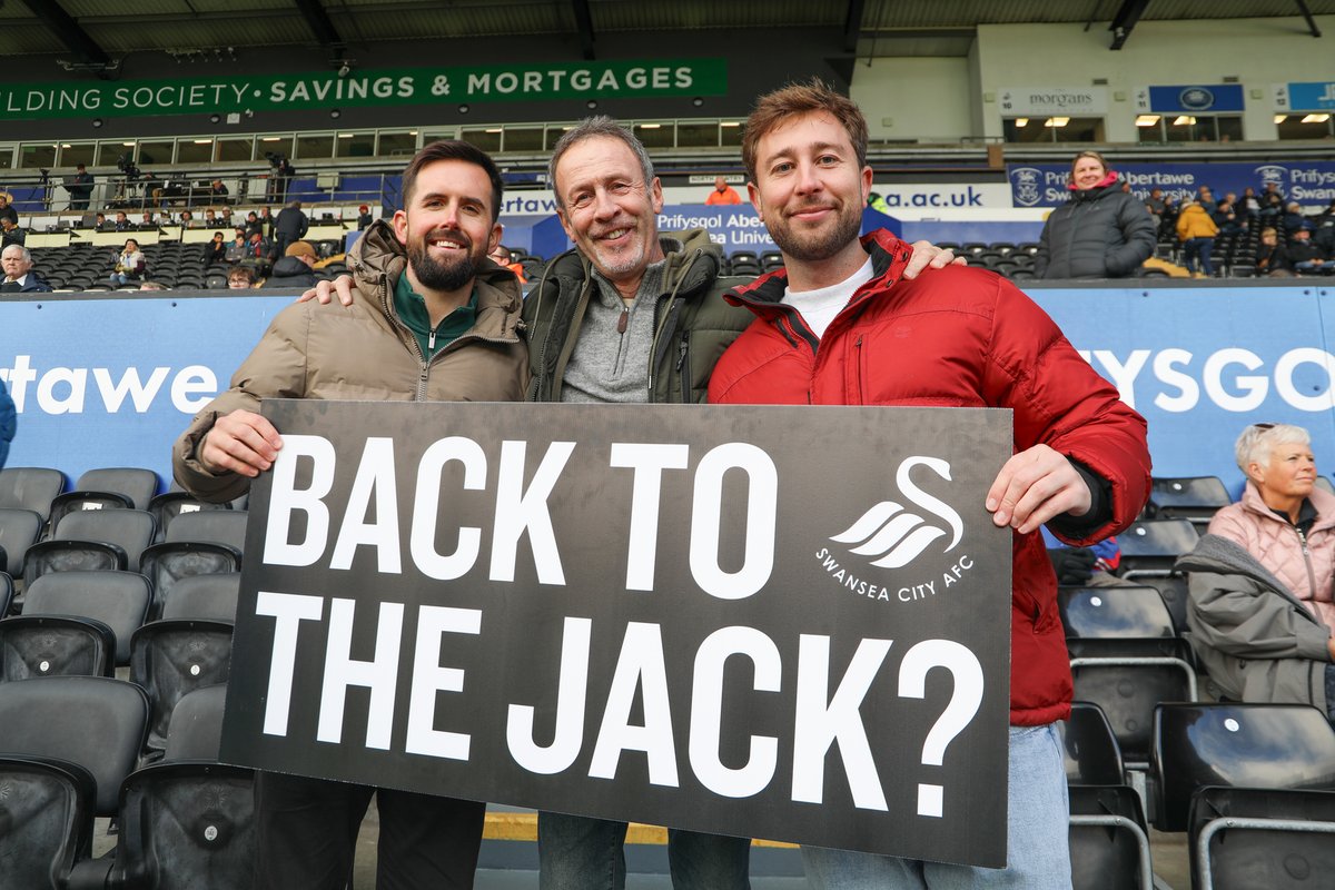 the_swanseajack's tweet image. Some of the Jacks know it… but do you? 👀

The “Back to the Jack” buzz is growing 🦢🍻

#swanseacity #jackarmy #theswanseajack