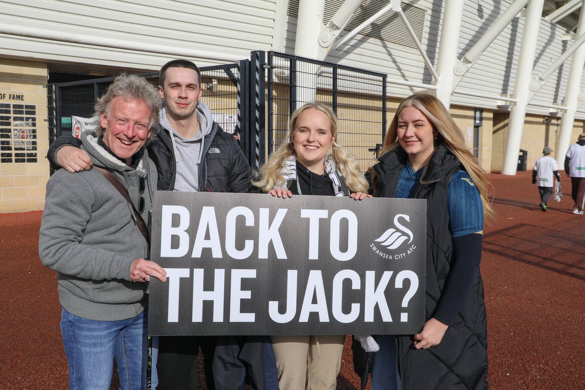 the_swanseajack's tweet image. Some of the Jacks know it… but do you? 👀

The “Back to the Jack” buzz is growing 🦢🍻

#swanseacity #jackarmy #theswanseajack