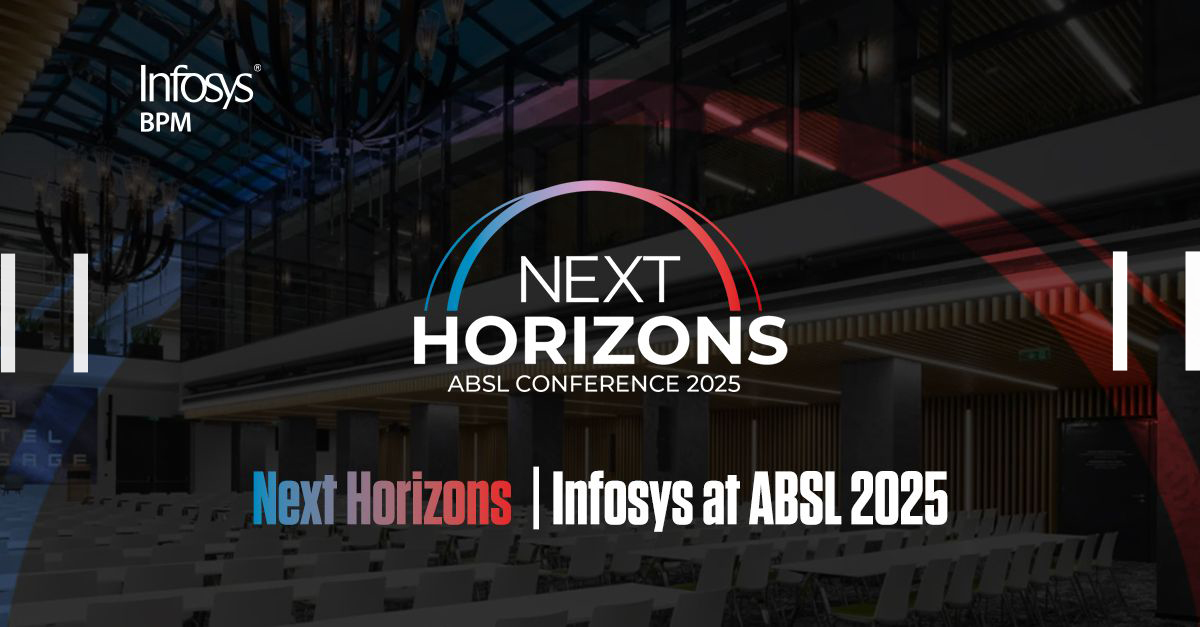InfosysBPM's tweet image. On November 4–5, our Czech and Polish teams will join global business leaders to explore the future of GBS/SSC — from GenAI and automation to cybersecurity, operational excellence, and talent transformation.
Visit us at our booth.
#InfosysBPM #ABSLConference #NextHorizons #GBS
