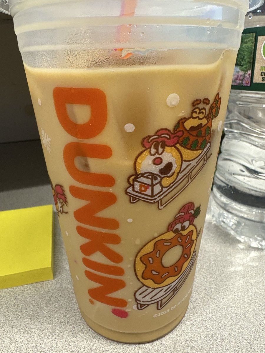 It’s literally Halloween &amp; Dunks got Christmas cups out already lmaoo