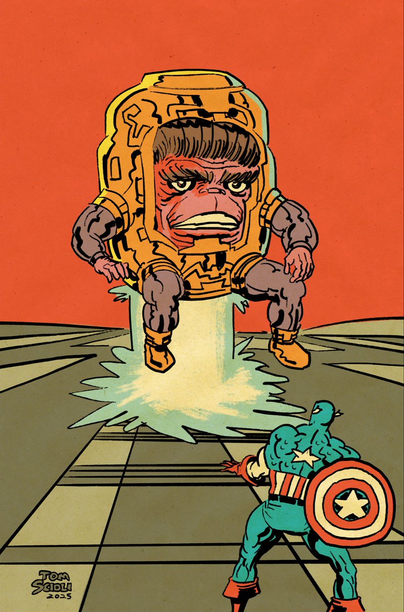 tomscioli's tweet image. It’s #JackTober Day 31: MODOK! Happy Halloween!