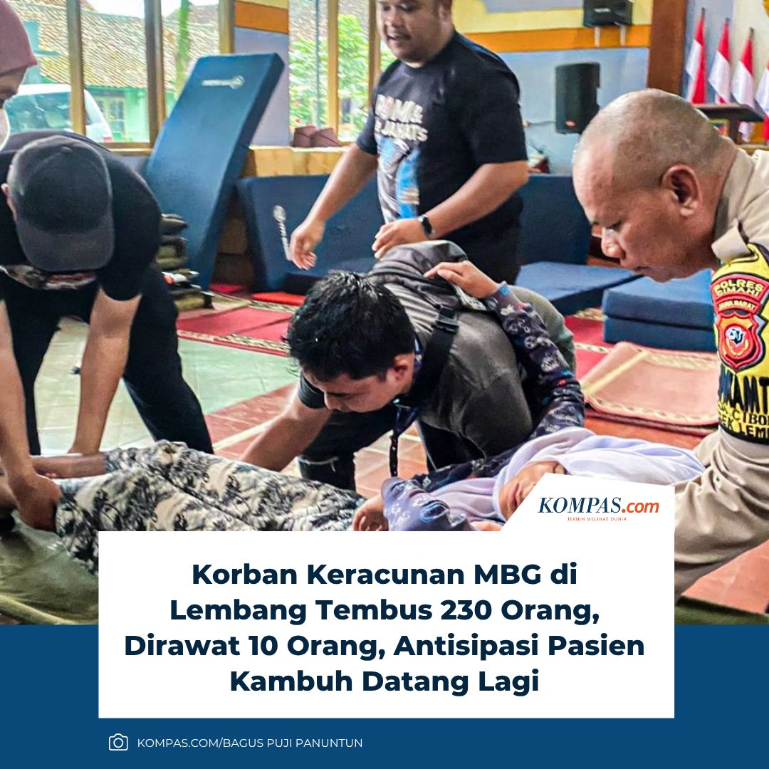 Andai nurani kalian masih ada mungkin program ini sudah dihentikan, sayangnya sudah mati sehingga MBG masih terus berjalan.