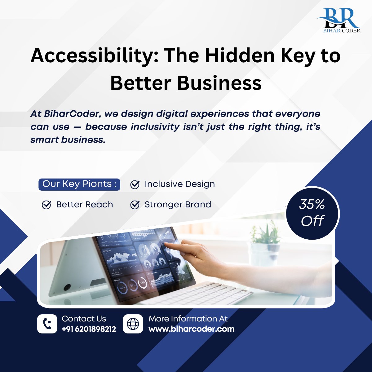 bihar_coder's tweet image. Accessibility isn’t a feature — it’s a foundation.
Design for everyone, grow with everyone. 
#Accessibility #UXDesign #BiharCoder