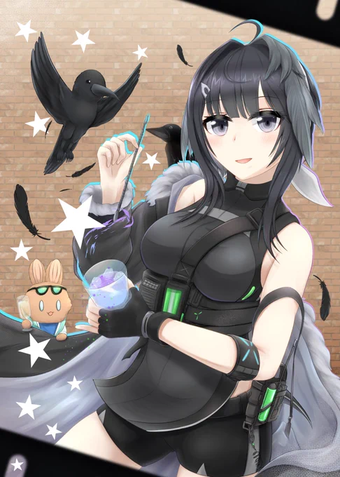AISで頒布する新刊の表紙絵を投稿しました! (投稿後に気になる点があったため、実際の本誌に載せる表紙絵は修正版になります) #今月かいた絵を晒そう