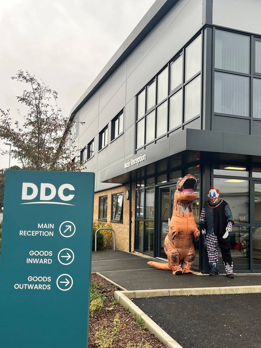 we_are_ddc's tweet photo. 🎃 Happy Halloween from us at DDC 👻

The team got into the spirit with some great costumes today. We hope everyone has a fun and safe Halloween! 

#HappyHalloween #DDC #WeAreDDC #Team #Halloween2025 #Healthcare #InfectionControl https://t.co/QXBViD8cnS