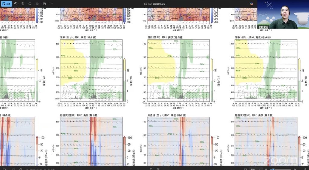 TeamSABOTEN's tweet image. 📢YouTubeで生配信中!
【 Pythonで鉛直断面図を
  拡大して描いてみよう 】
ご視聴はこちらからどうぞ↓
youtube.com/live/wjl2EZR3Y…
正規版オプションを購入すると
相当温位分布だけではなく
湿数や鉛直流の鉛直断面図も
描けるようになります
#サボテンPython #Python講座