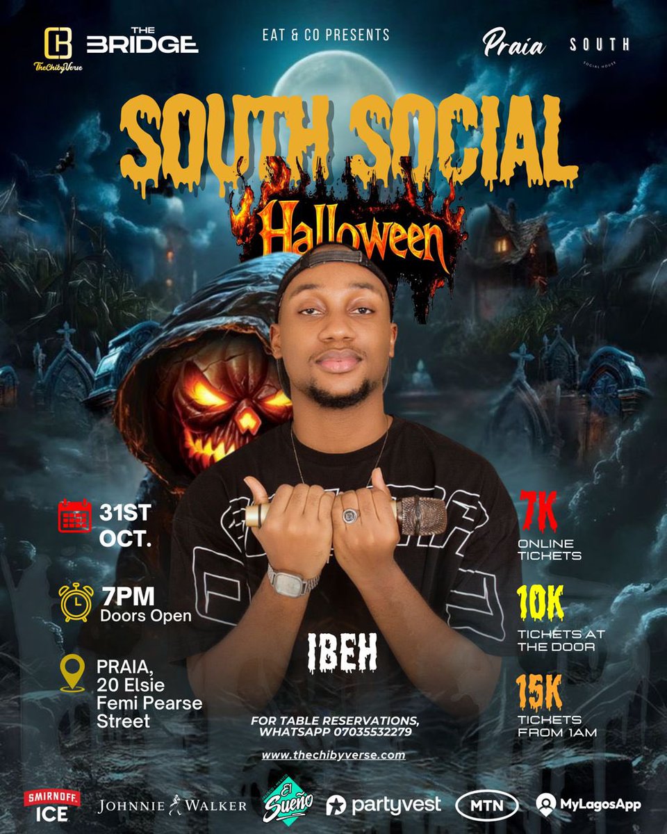 Halloween is here! 👻 

Tonight, we are starting with opening sets from <a href="/SpecialSTANLEY_/">Special</a> &amp; <a href="/DavidEbukae/">IBEH</a> 

Let’s party! 🥳🥳🥳