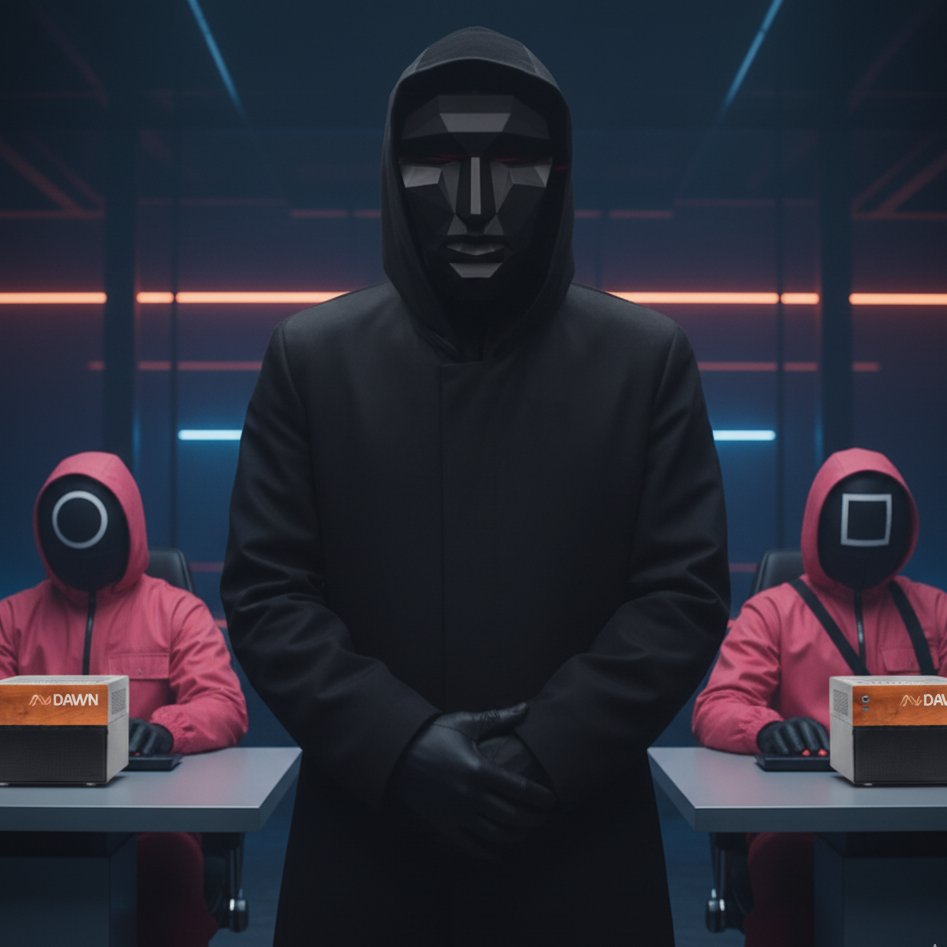 Front_man_29's tweet image. The new digital order is forming. Under watchful eyes, the DAWN Protocol rises.

Our Black Boxes are deploying. The network is growing.

Are you ready to join the elite?

@dawninternet @dougcotler @neilc_dawn 
#DAWNProtocol #DePIN #Web3 #FutureIsNow #DigitalRevolution #FrontMan