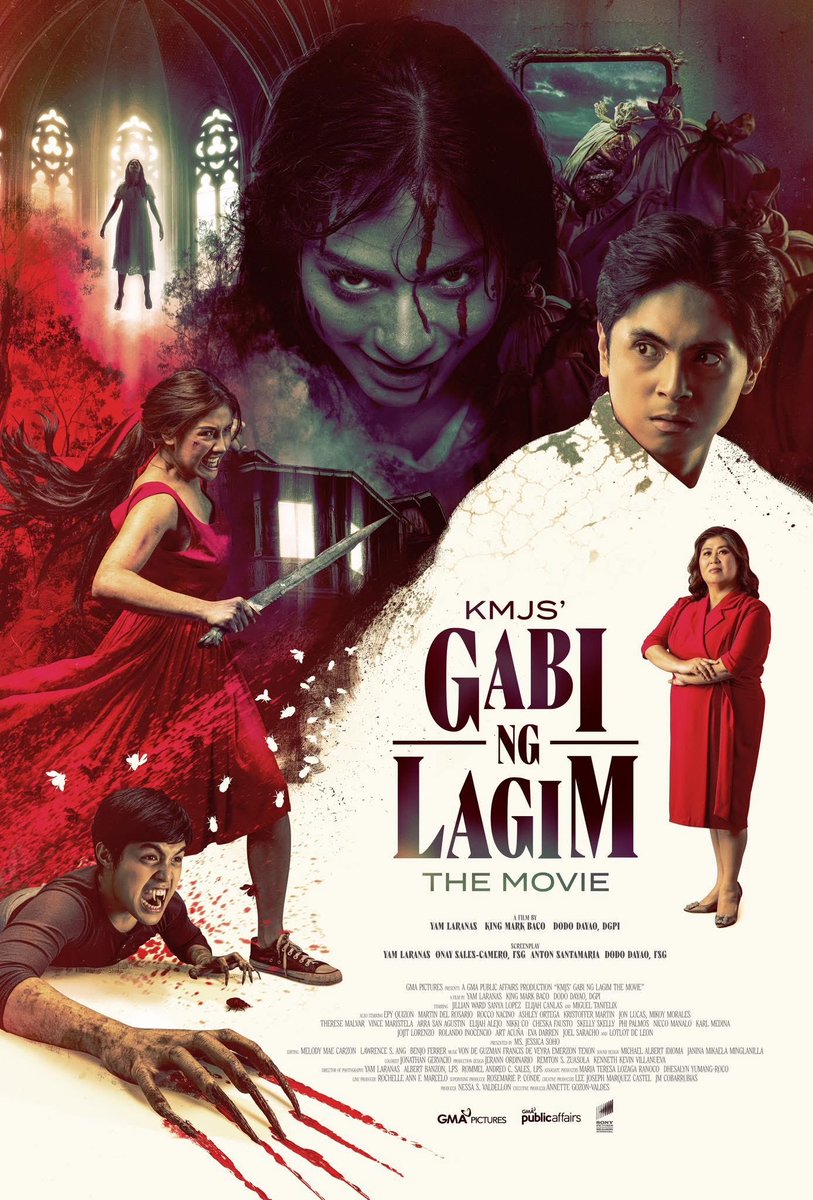 OFFICIAL POSTER IS OUT! 👻

KMJS’ Gabi ng Lagim The Movie — in cinemas starting November 26!

Poster Artist: Justin Besana

Watch the full trailer here ▶️ tinyurl.com/GabiNgLagimTra…

#KMJSGabiNgLagimTheMovie #GabiNgLagimTheMoviePoster