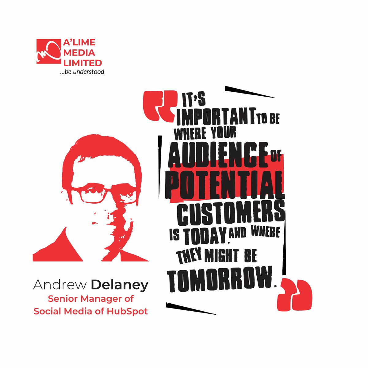 AlimeMedia's tweet image. Audiences change, platforms shift, and trends move fast.

Success lies in knowing where your customers are today and predicting where they’ll go tomorrow.

#brandtips #brandstrategy #brandmarketing #DigitalEngagement