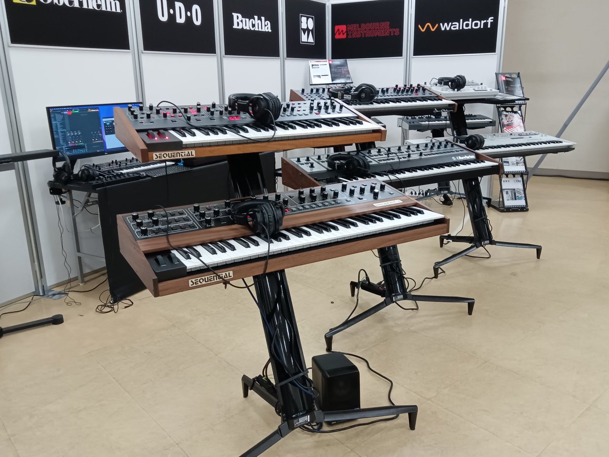 【イベント情報】東京楽器博 2025の設営が完了しました！話題のSequential Fourmをはじめとし、たくさんのシンセサイザーを展示します。
詳細は以下のURLよりご確認ください。
皆様のご来場を心よりお待ち申し上げております。

fukusan.com/2025/09/18/tok…