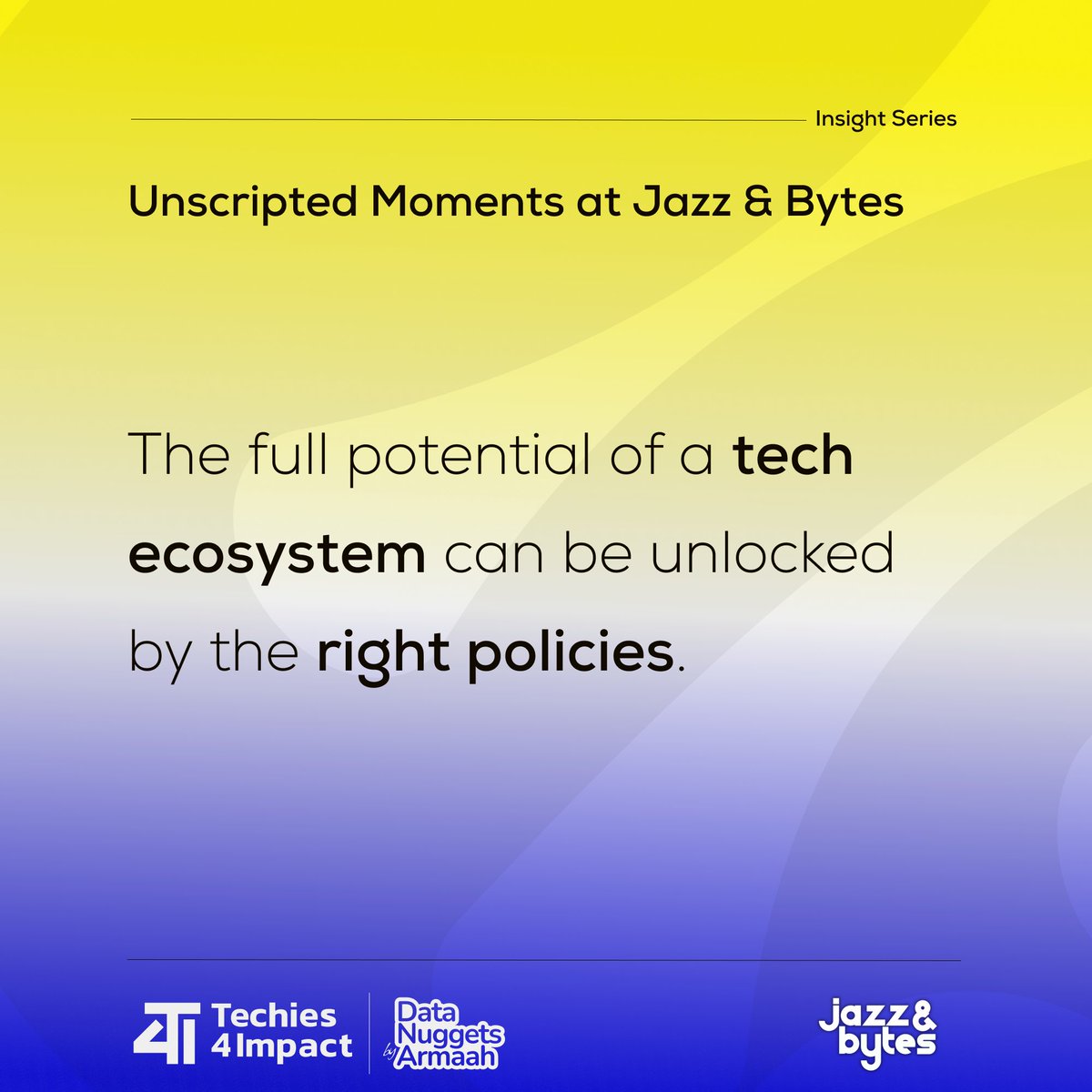 DnaNuggets's tweet image. Good music, new connections, and words that stayed with us — raw insights from speakers that sparked reflection.

Techies4Impact x DataNuggets DNA captured the moments that defined #JazzAndBytes

#JazzAndBytes #Techies4Impact #DataNuggetsbyArmaah