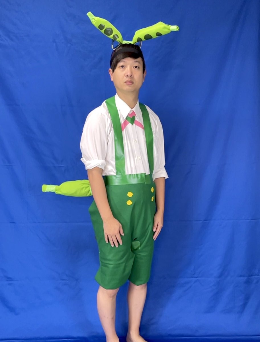 haitekukaito's tweet photo. ハロウィンなのでずんだもんのコスプレをしました
#ハロウィン https://t.co/6DwPTzKNFv