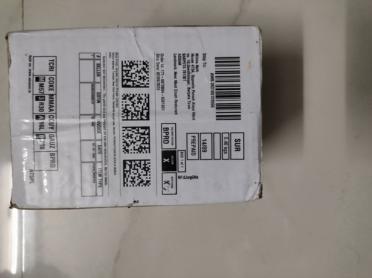 Nilima475's tweet photo. @AmazonHelp @dasanoop9 @amazonIN @consaff Promised Refund of Rs.441.60 not credited till now. Also, the seller instructed me to contact Amazon and Amazon said  something like 'they have no authority over third party sellers'. 
So, a/c them case resolved. 
Amazon plz pay compensation for refund promised but not credited. https://t.co/ozX0JPazrE