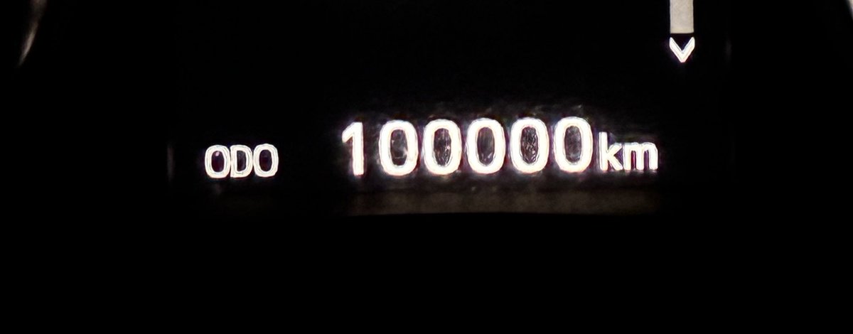 yu_kun3350's tweet photo. 8年乗って10万km到達。
エンジン壊れるまで乗り潰す https://t.co/5SZq3By8ja