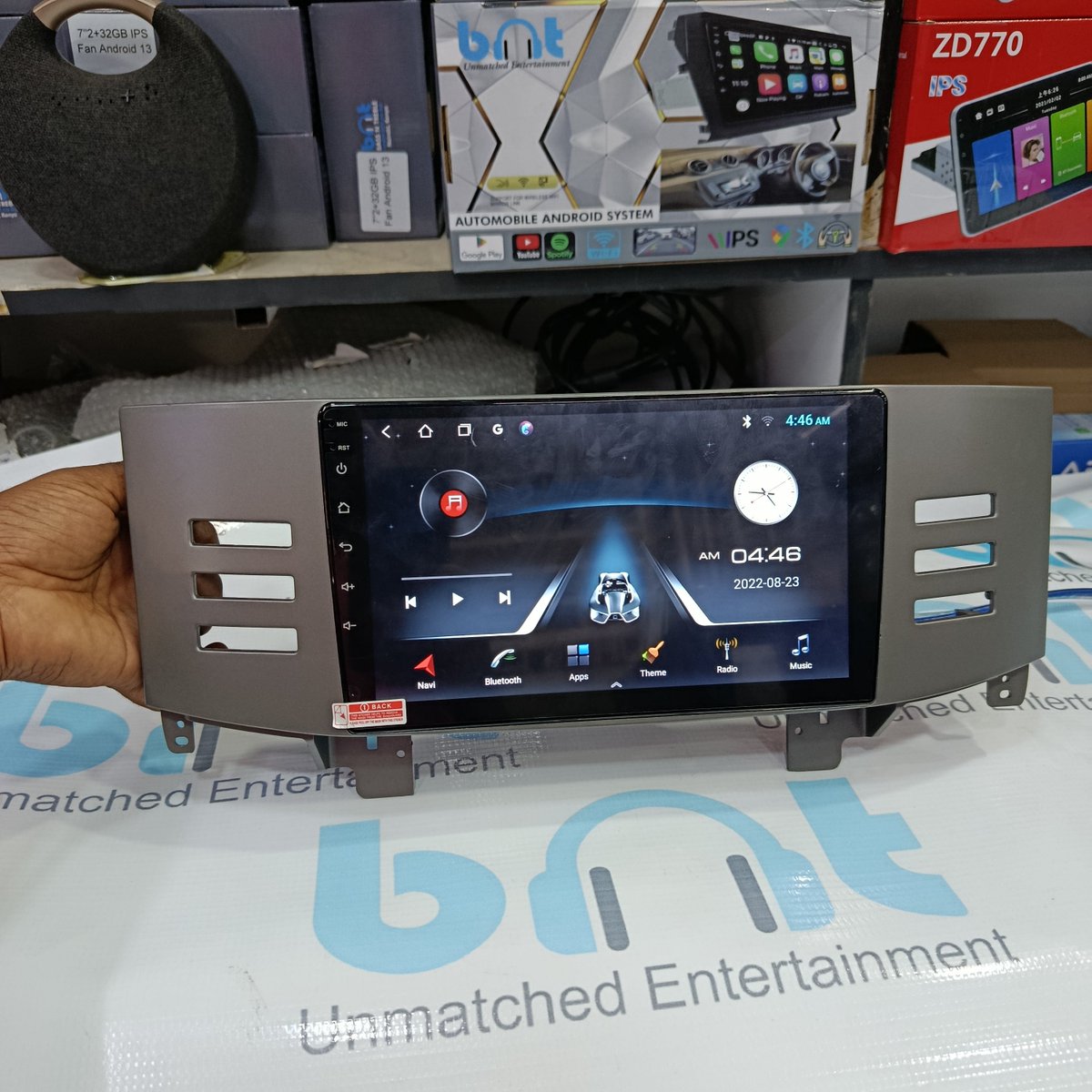 Basstrebleke's tweet image. 9 inch Android head unit for 2005 Toyota Mark X.

🔹 9 inch IPS touch screen.
🔹 Radio console.
🔹 Inputs: Bluetooth, AUX, USB HD video playback,
🔹 BONUS: FREE installation &amp;amp; reverse camera

KES 24,000

📲 Call/WhatsApp: 0725 666 000 or 0724 059 350

#BassTreble
#AndroidRadio