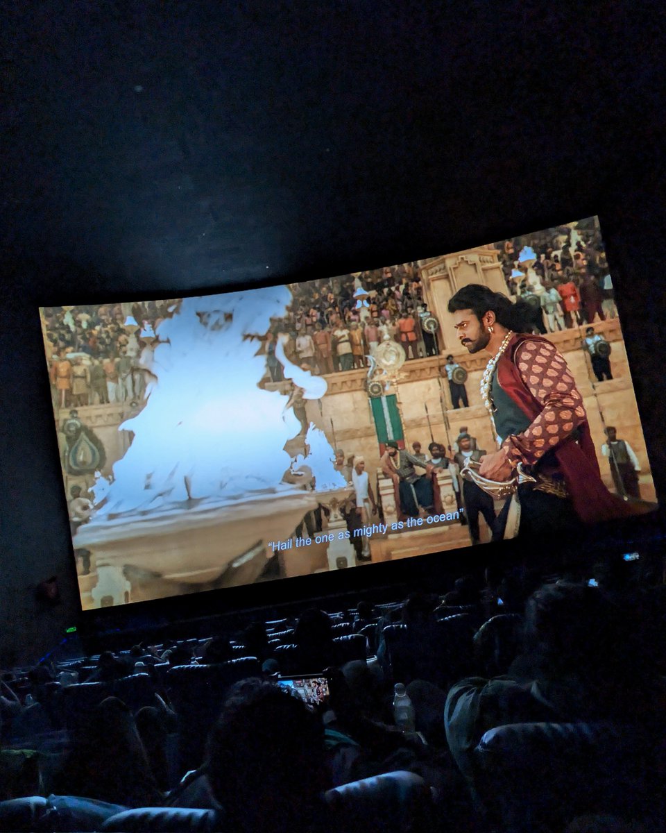 BAAHUBALI IN IMAX IS A LIFETIME EXPERIENCE. DON'T MISS IT! 🙏🏻🔥

#BaahubaliTheEpic <a href="/ssrajamouli/">rajamouli ss</a> <a href="/BaahubaliMovie/">Baahubali</a> <a href="/TrendsPrabhas/">Prabhas Trends</a>