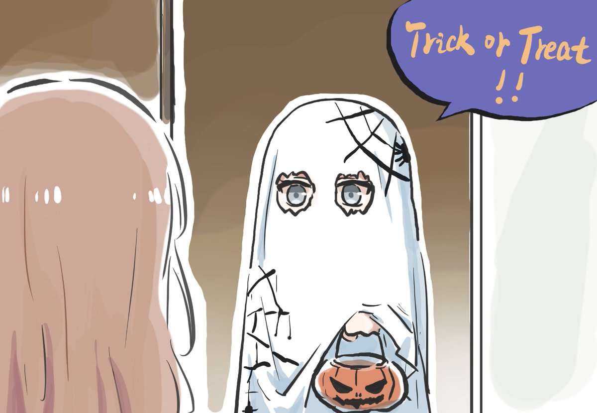 Lyytoaoitori's tweet image. Trick or Treat！👻🎃
#MyGO