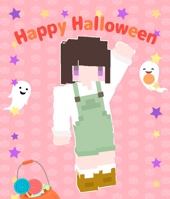 mittenchannel's tweet photo. ハッピーハロウィン★
ということで新スキンです☺ https://t.co/b6fisvZIej