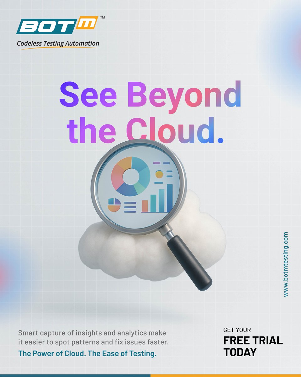 Botm_Testing's tweet image. See what your tests see. 
 
BOTm’s Video Recording captures every click, scroll &amp;amp; interaction in real-time - giving you complete visual insight.
 
No guessing. No retracing. Just pure precision.

That’s testing with vision. 
 
#BOTm #VideoRecording #SmartTesting #AIpowered